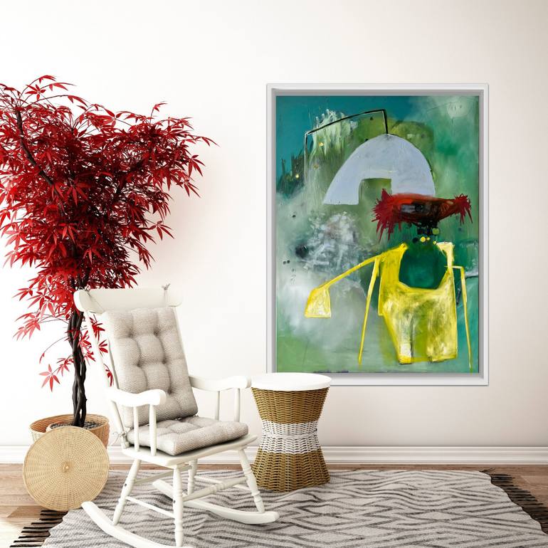 Original Contemporary Abstract Painting by Nicola Barth