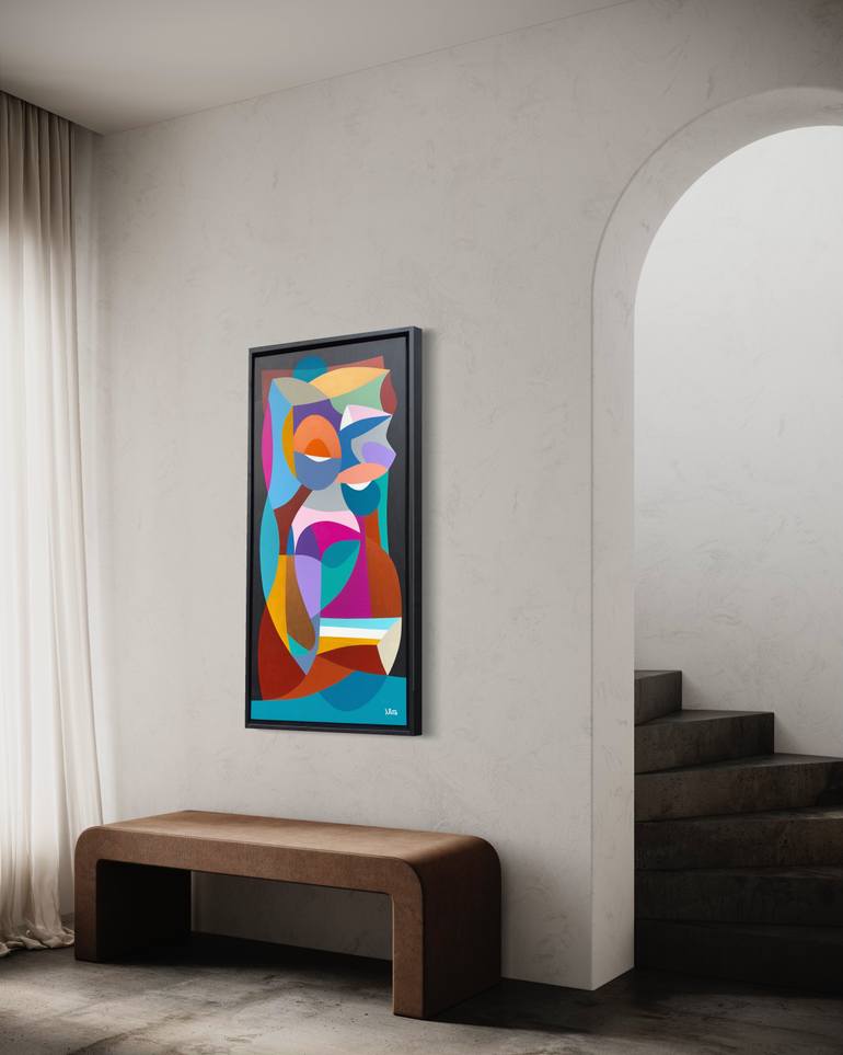 Original Abstract Expressionism Abstract Painting by Federico Pinto Schmid