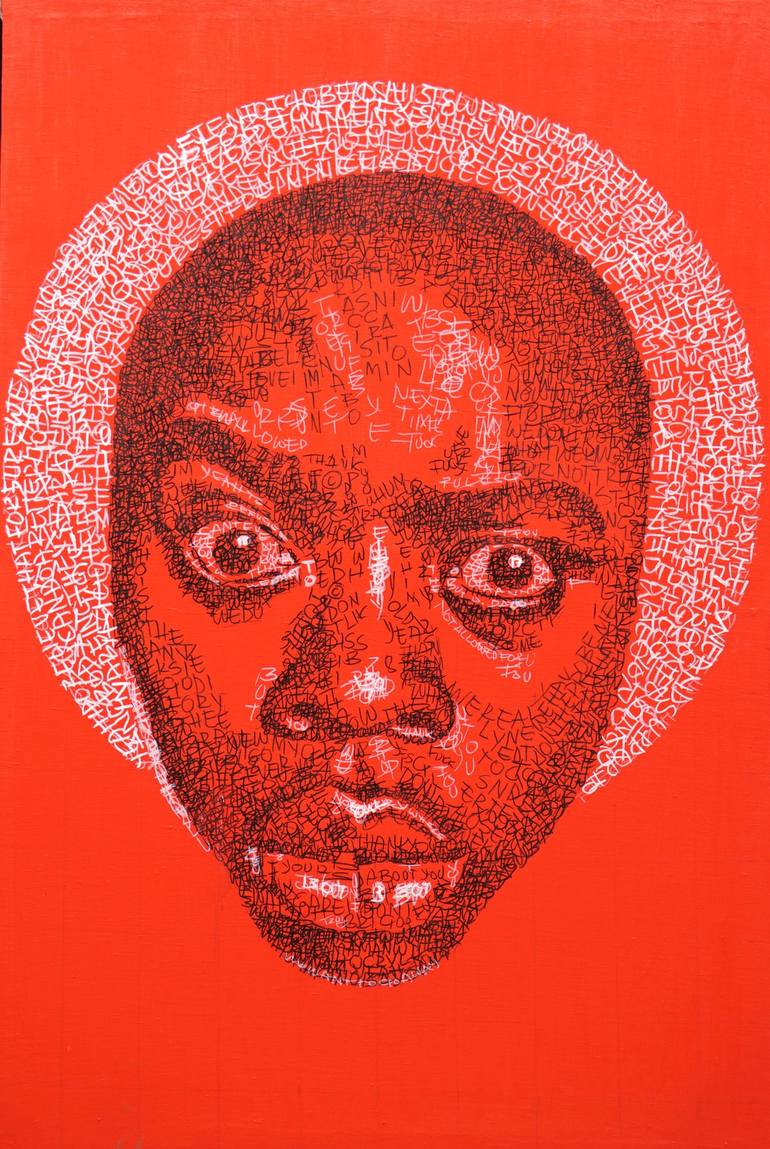 Print of Portrait Painting by Bwato Makano