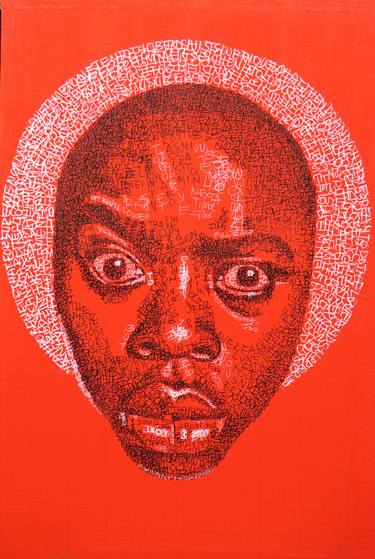 Print of Portrait Paintings by Bwato Makano