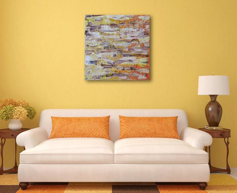 Original Abstract Expressionism Abstract Painting by Natallia Ihnatsyeva