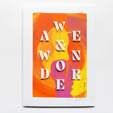 Awe & Wonder (Framed Paper-Cut Artwork) thumb