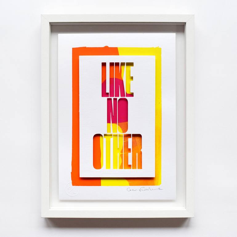 Original Typography Mixed Media by Owen Gildersleeve