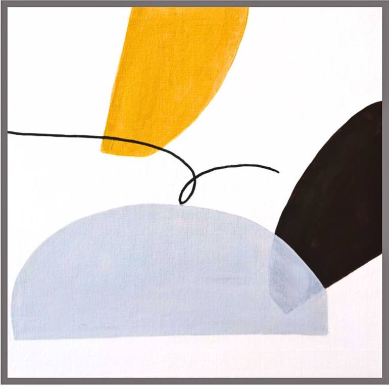 Original Minimalism Abstract Painting by Mónica Tejero