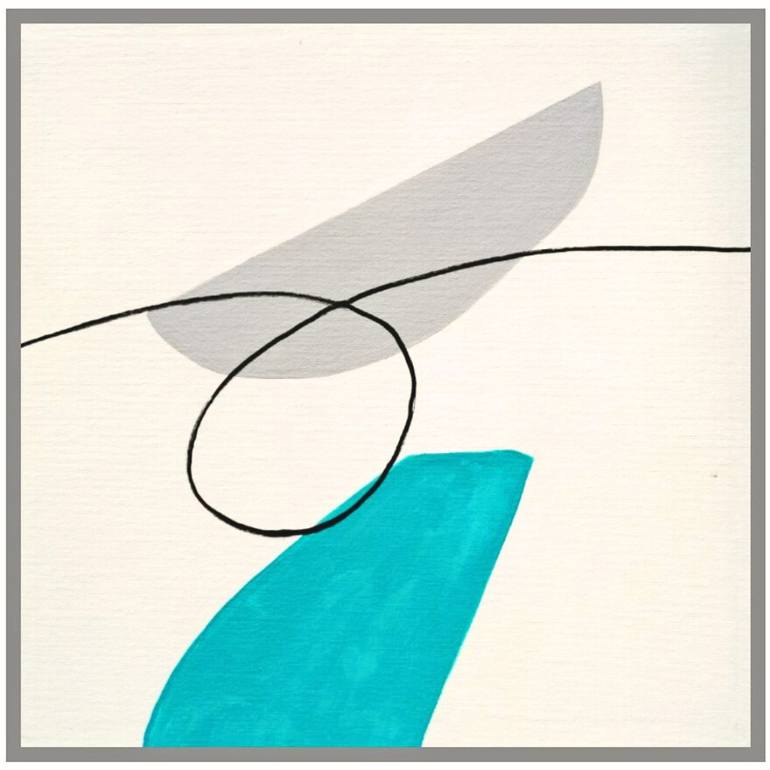 Original Minimalism Abstract Painting by Mónica Tejero