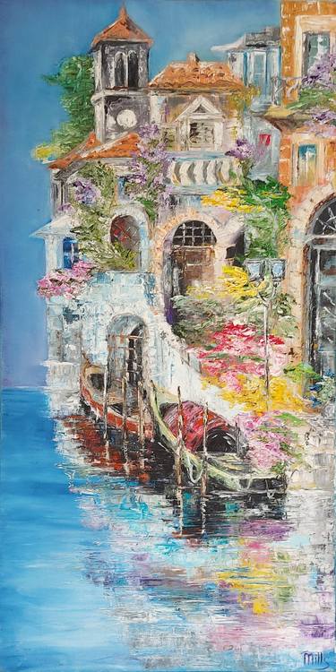 Original Impressionism Architecture Paintings by Tania Mills