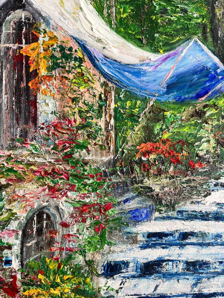 Original Impressionism Landscape Painting by Tania Mills