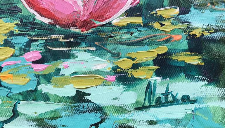Original Pop Art Landscape Painting by Natalia Nosek NATXA