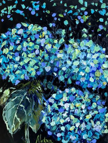 Original Floral Paintings by Natalia Nosek NATXA