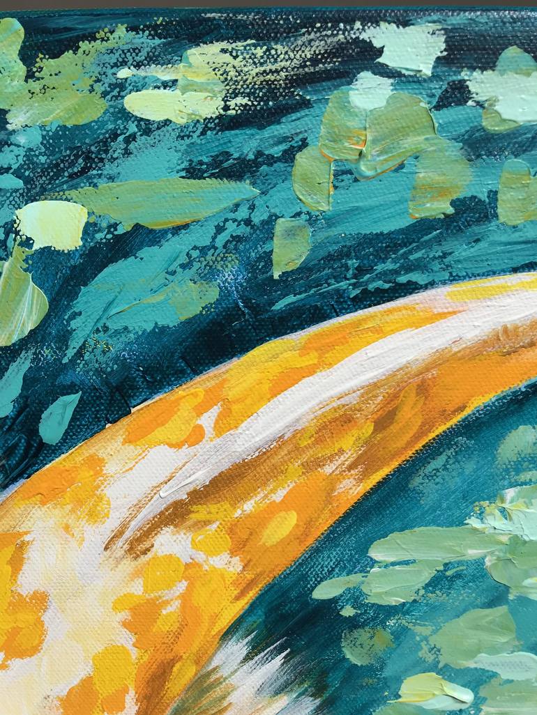 Original Fish Painting by Natalia Nosek NATXA