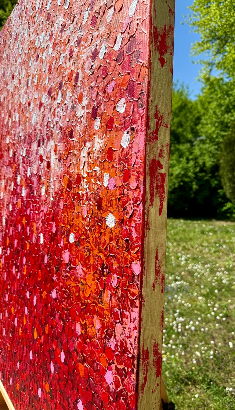 Original Abstract Expressionism Landscape Painting by Natalia Nosek Natxa