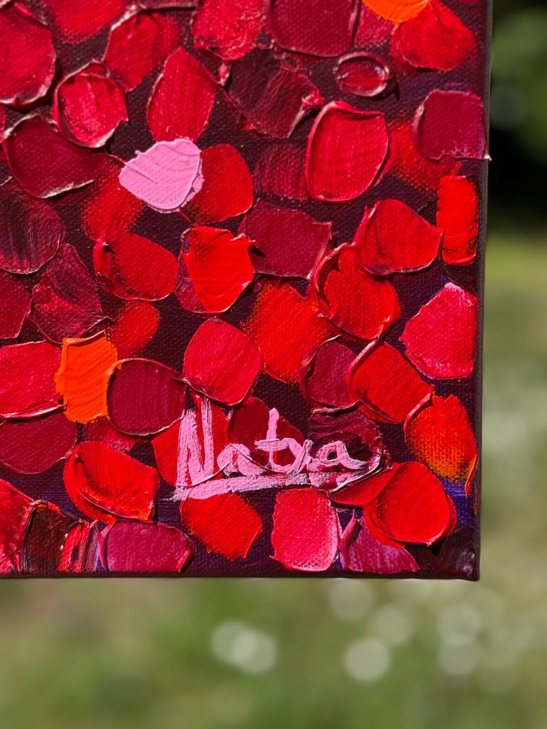 Original Abstract Expressionism Landscape Painting by Natalia Nosek Natxa