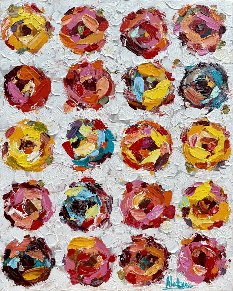 Print of Pop Art Botanic Paintings by Natalia Nosek Natxa