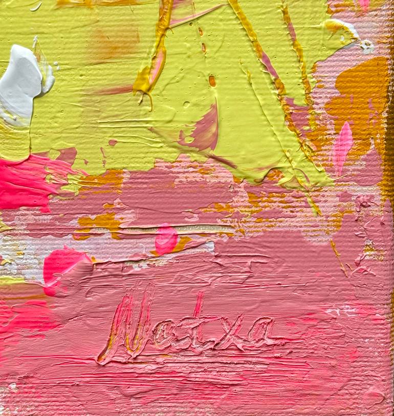 Original Abstract Expressionism Abstract Painting by Natalia Nosek Natxa