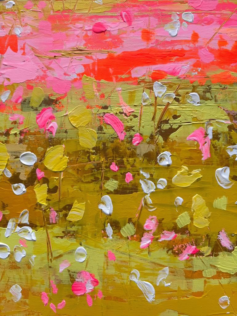 Original Abstract Expressionism Abstract Painting by Natalia Nosek Natxa