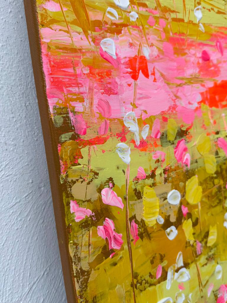 Original Abstract Expressionism Abstract Painting by Natalia Nosek Natxa