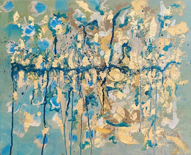 Original Abstract Painting by Olivia Freydier