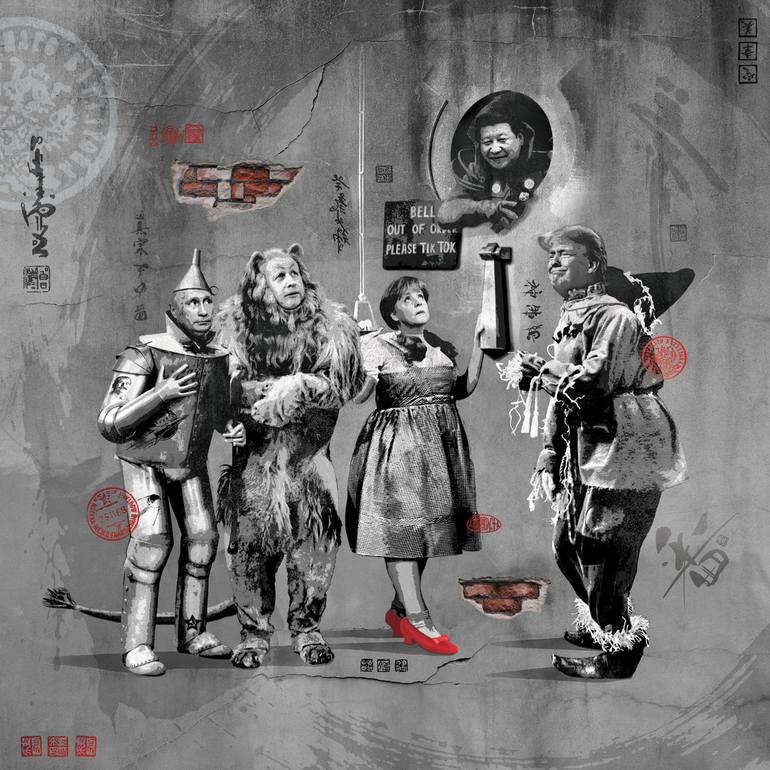 Original People Digital by David Ellis | Other Art on Paper | We're off to see the wizard