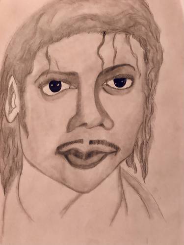 Original Portrait Drawing by Deandra Upshaw