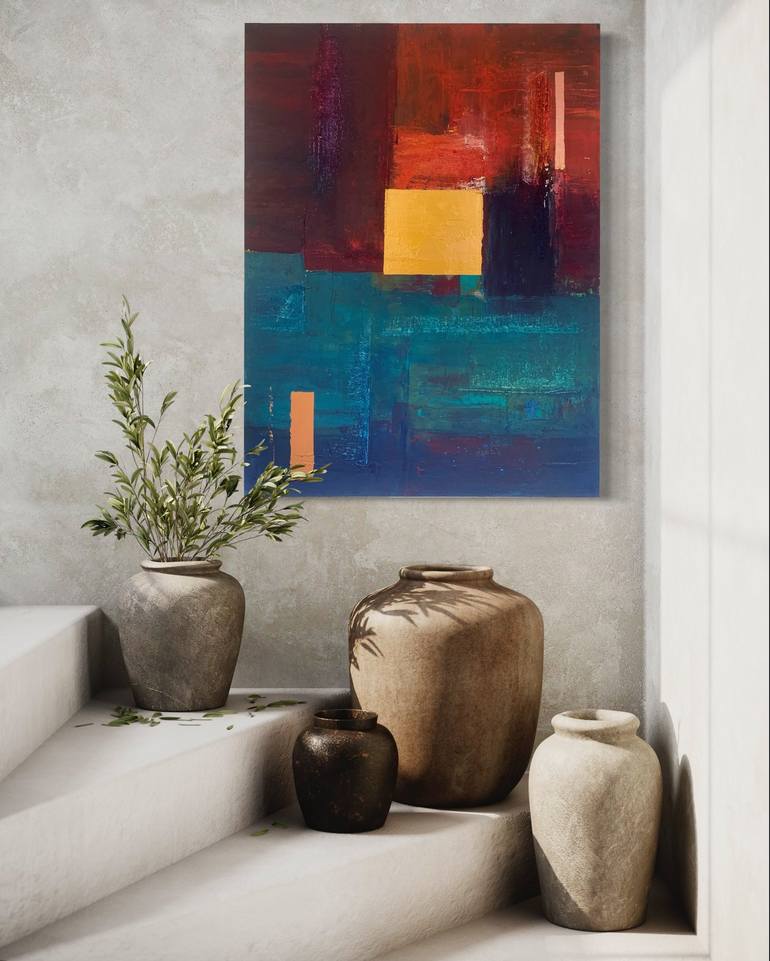 Original Abstract Painting by Amala Westerwald