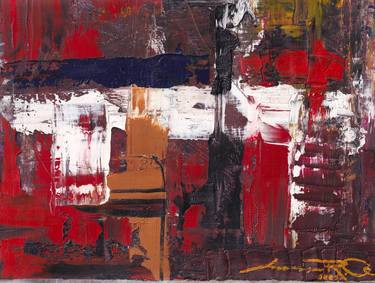 Original Abstract Painting by Francisco Ramos González