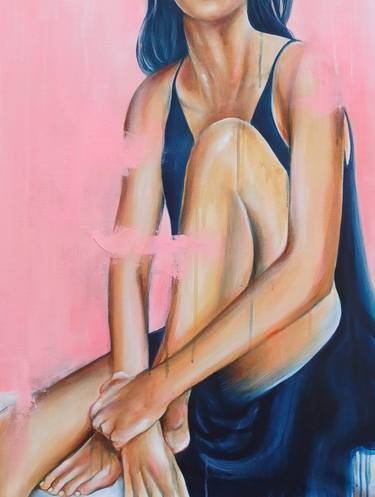 Original Contemporary Women Painting by Katarina Branisova
