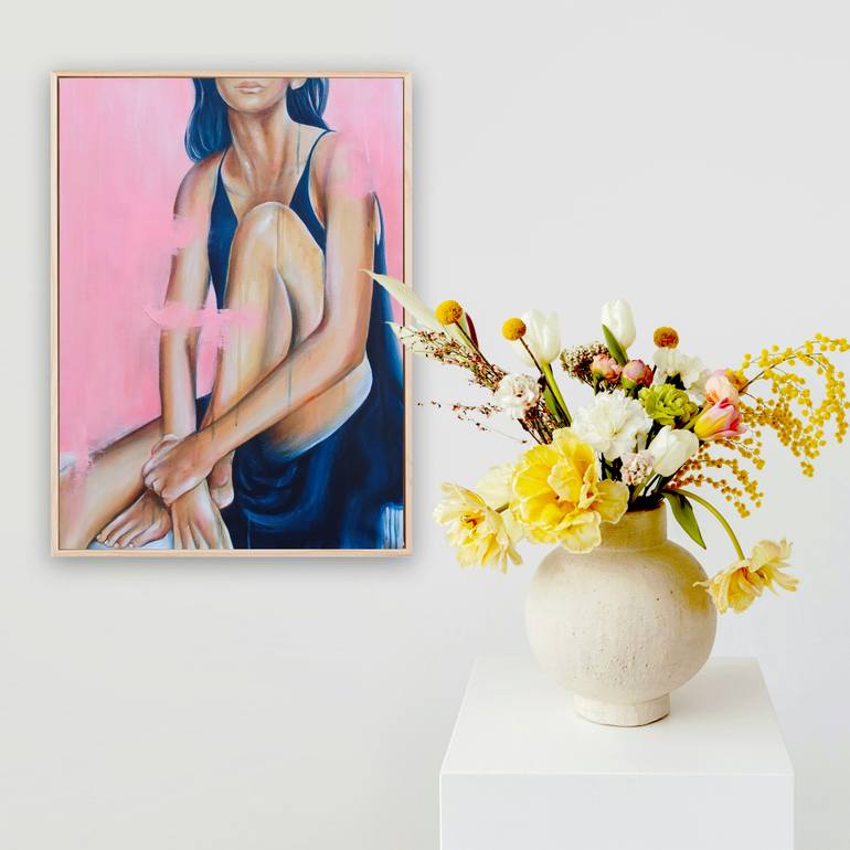 Original Contemporary Women Painting by Katarina Branisova