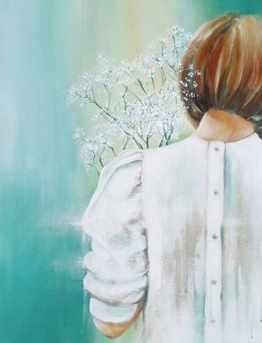 Original Contemporary Women Painting by Katarina Branisova