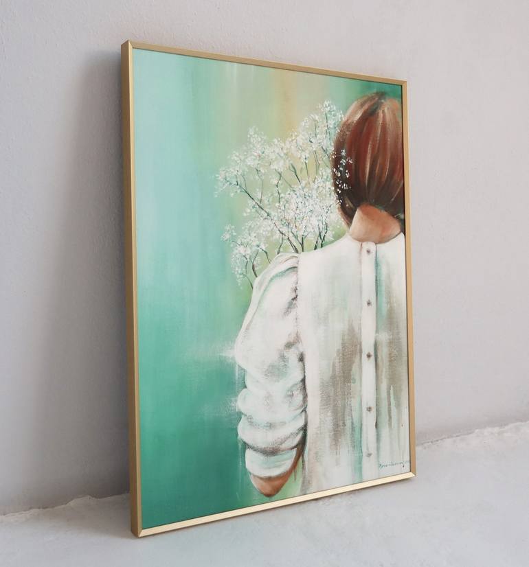 Original Contemporary Women Painting by Katarina Branisova