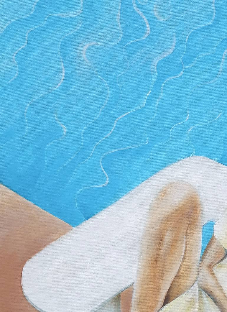 Original Contemporary Time Painting by Katarina Branisova
