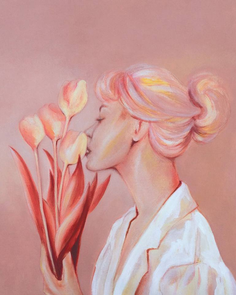 Original Contemporary Women Paintings by Katarina Branisova