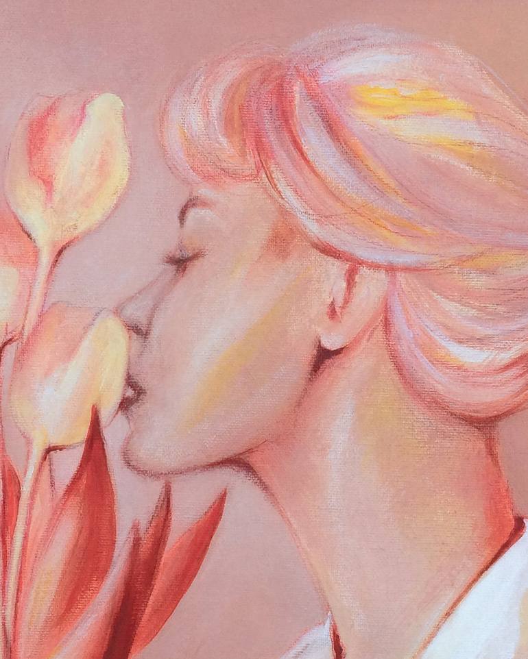 Original Contemporary Women Painting by Katarina Branisova