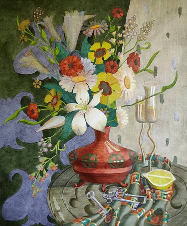 Original Still Life Mixed Media by Tatiana Ignat