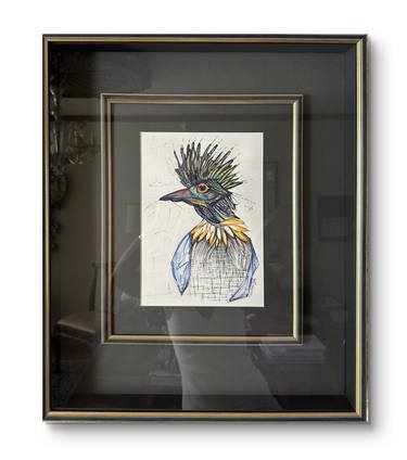 Original Contemporary Animal Drawings by marinavart MARINA VANGER