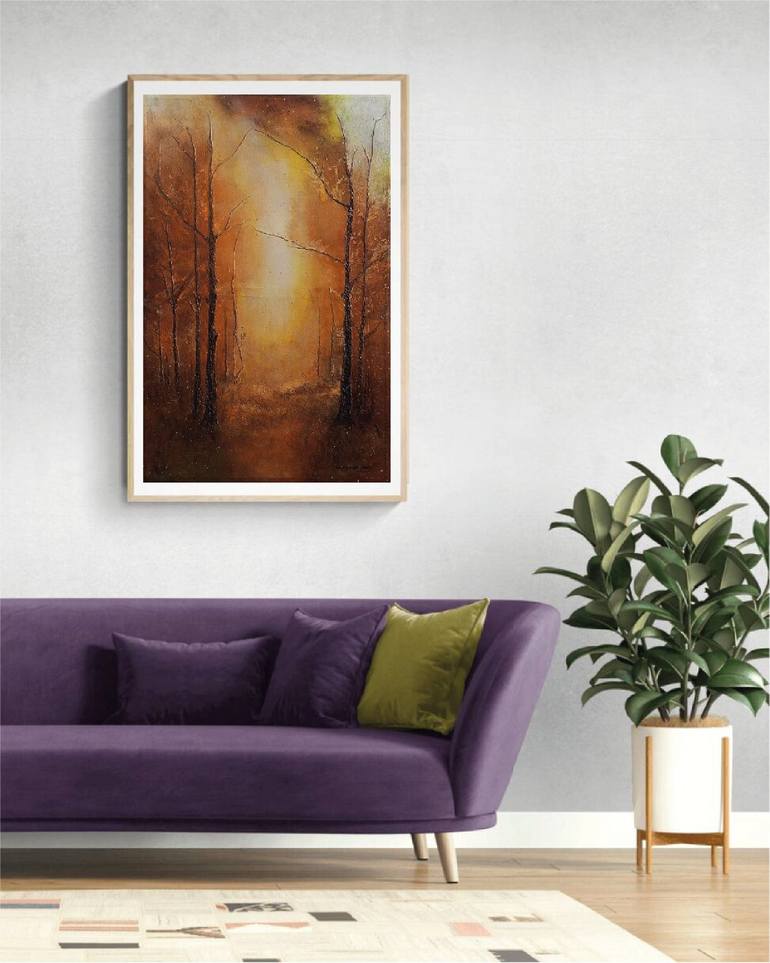 Original Abstract Painting by L'passo Ben