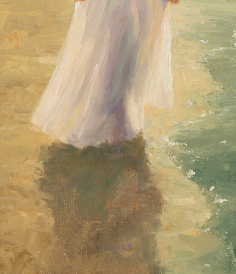 Original Impressionism Women Painting by Paul Milner