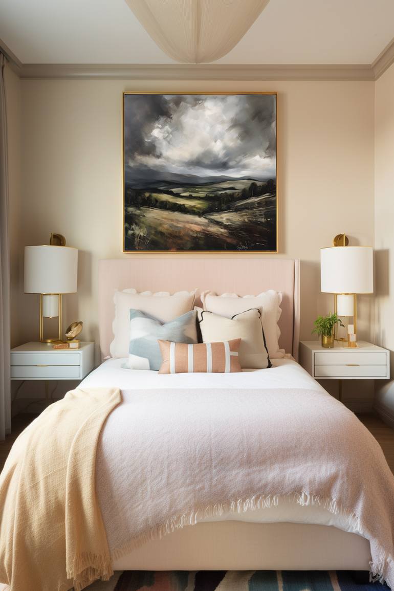 Original Contemporary Landscape Digital by Goddy Bor