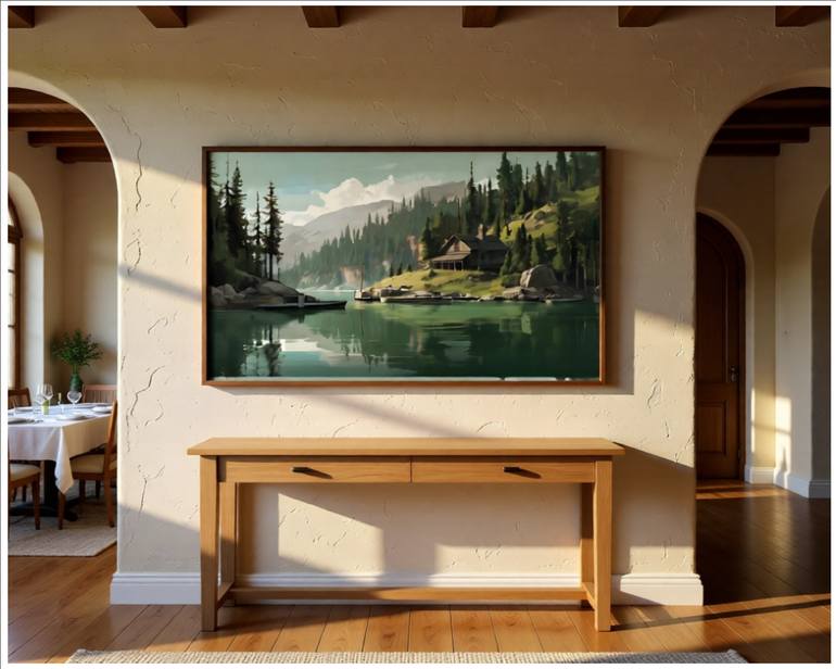 Original Realism Landscape Digital by Goddy Bor