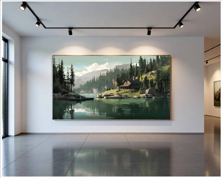 Original Realism Landscape Digital by Goddy Bor