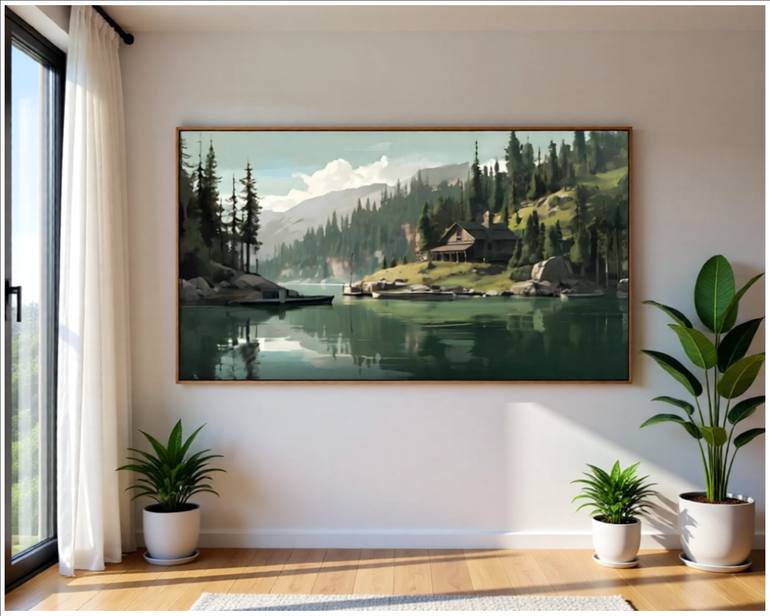 Original Realism Landscape Digital by Goddy Bor
