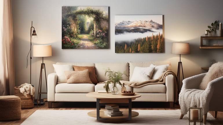 Original Impressionism Nature Digital by Goddy Bor