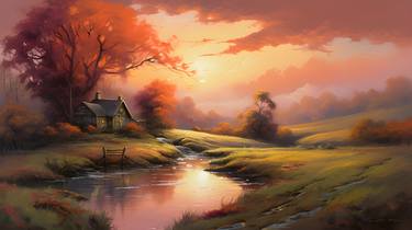 Print of Landscape Digital by Goddy Bor