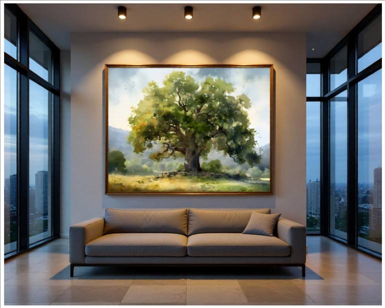 Original Impressionism Nature Digital by Goddy Bor
