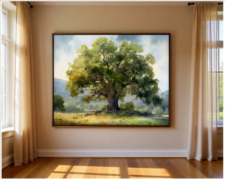 Original Impressionism Nature Digital by Goddy Bor