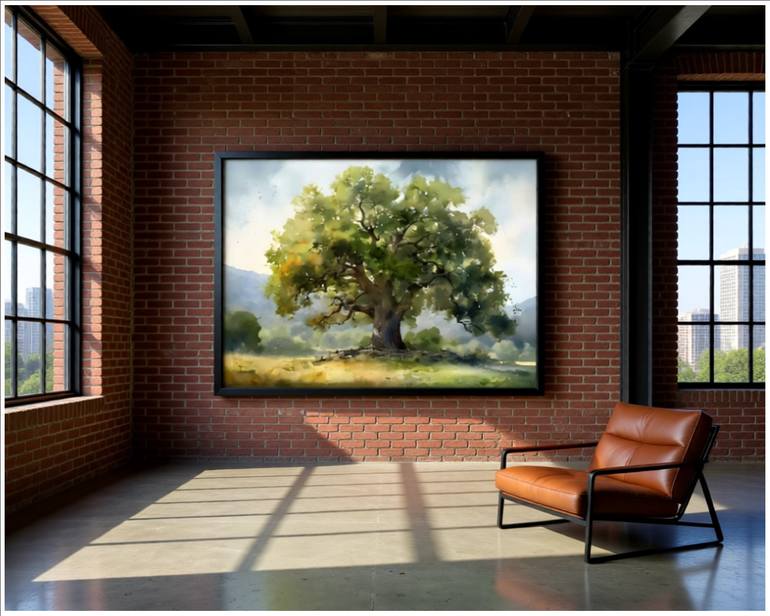 Original Impressionism Nature Digital by Goddy Bor
