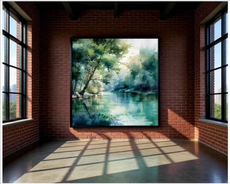 Original Illustration Water Digital by Goddy Bor