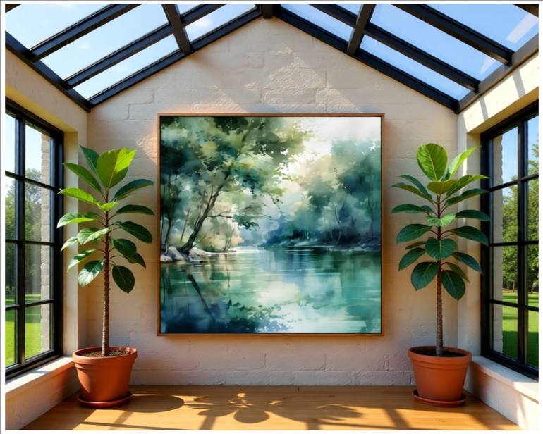 Original Illustration Water Digital by Goddy Bor
