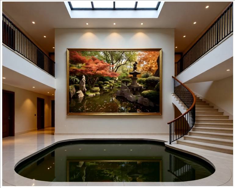 Original Digital Art Garden Digital by Goddy Bor