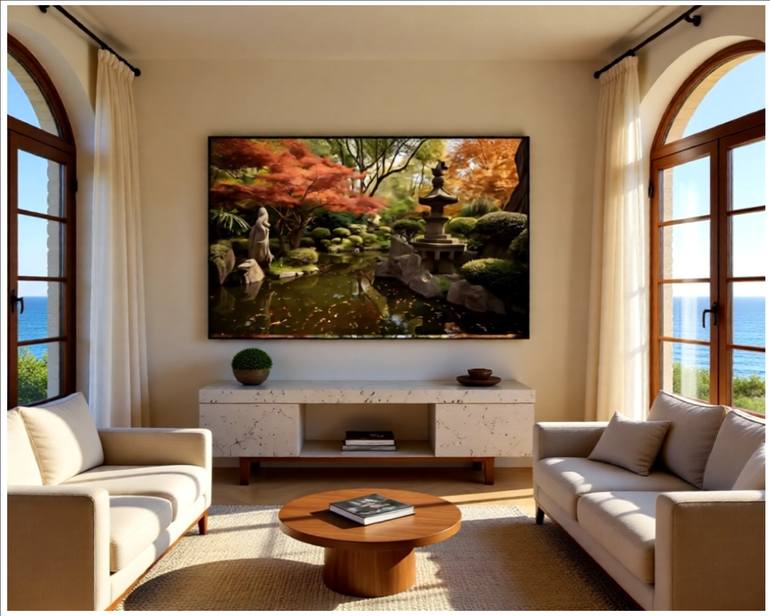 Original Digital Art Garden Digital by Goddy Bor