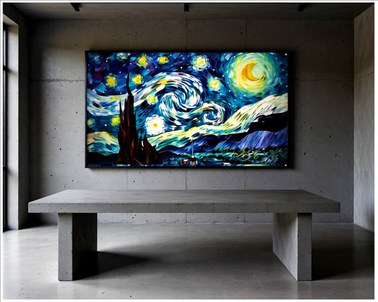 Original Contemporary Landscape Digital by Goddy Bor